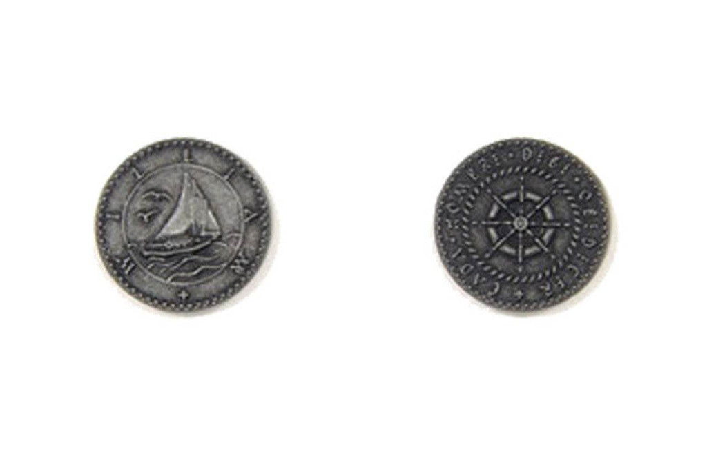 Pirate Ships Themed Gaming Coins - Small 20mm (15-Pack) - 
