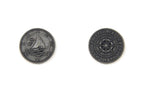 Pirate Ships Themed Gaming Coins - Small 20mm (15-Pack) - 