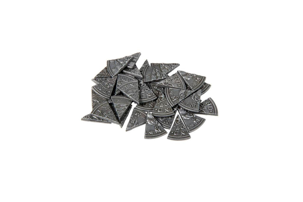 Pieces of Eight Themed Gaming Coins - Tiny 15mm (18-Pack) - 