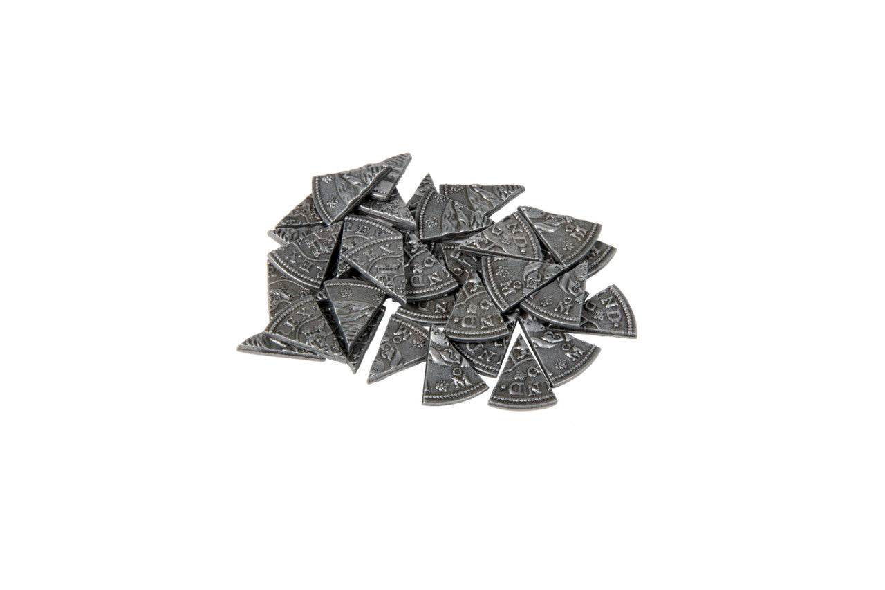 Pieces of Eight Themed Gaming Coins - Tiny 15mm (18-Pack) - 
