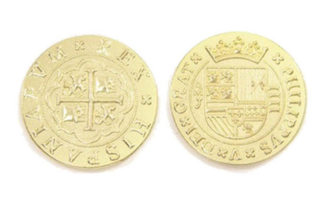 Pieces of Eight Themed Gaming Coins - Jumbo 35mm (6-Pack) - 