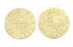Pieces of Eight Themed Gaming Coins - Jumbo 35mm (6-Pack) - 