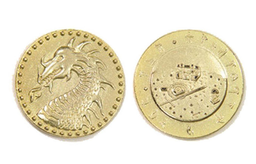 Dragons Themed Gaming Coins - Jumbo 35mm (6-Pack) - 