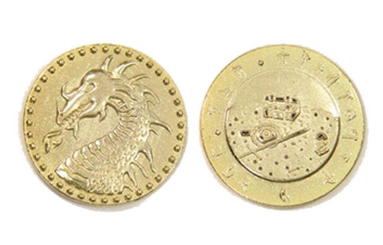 Dragons Themed Gaming Coins - Jumbo 35mm (6-Pack) - 