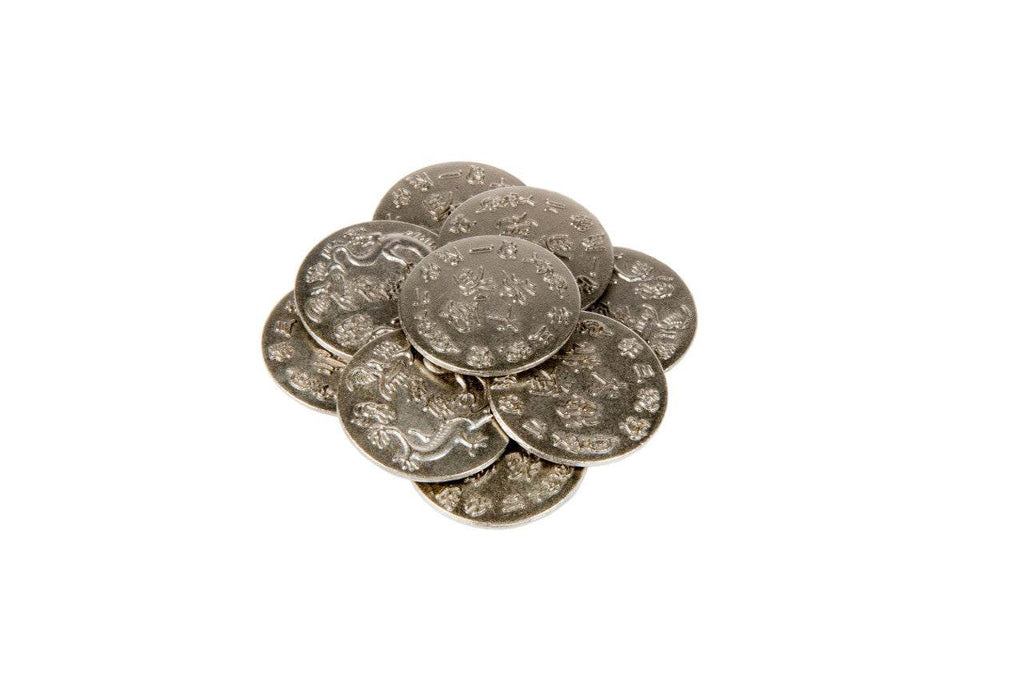 Chinese Themed Gaming Coins - Large 30mm (9-Pack) - 