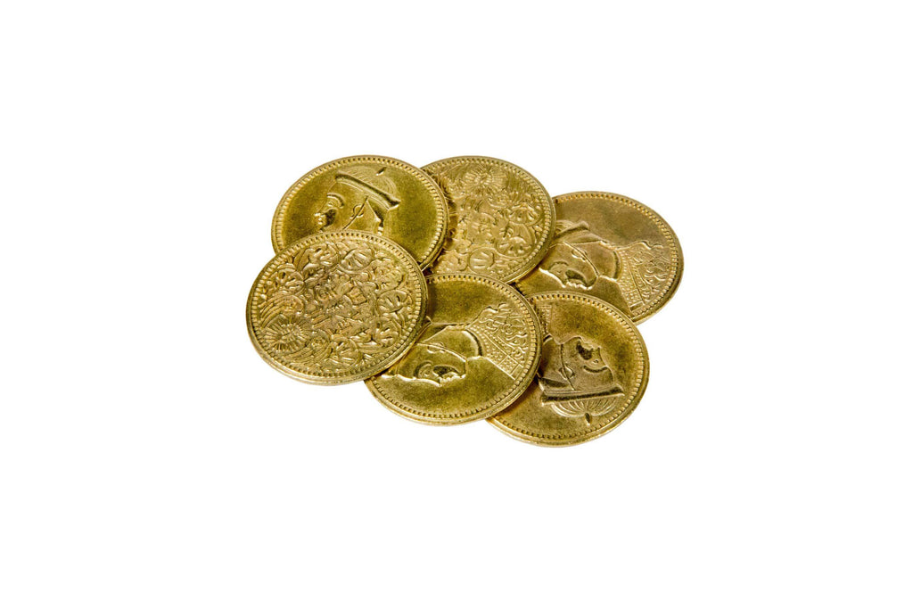 Chinese Themed Gaming Coins - Jumbo 35mm (6-Pack) - 