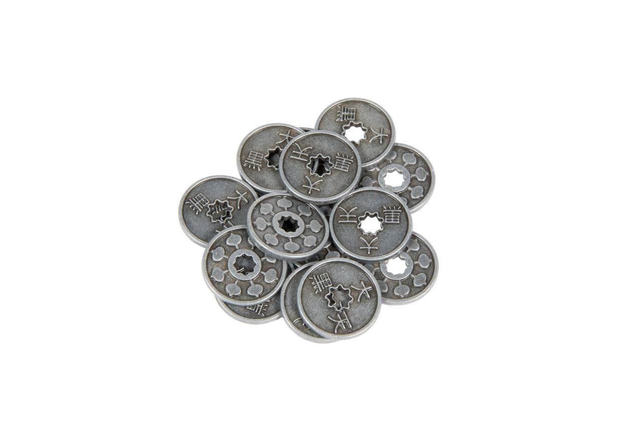 Japanese Themed Gaming Coins - Small 20mm (15-Pack) - 