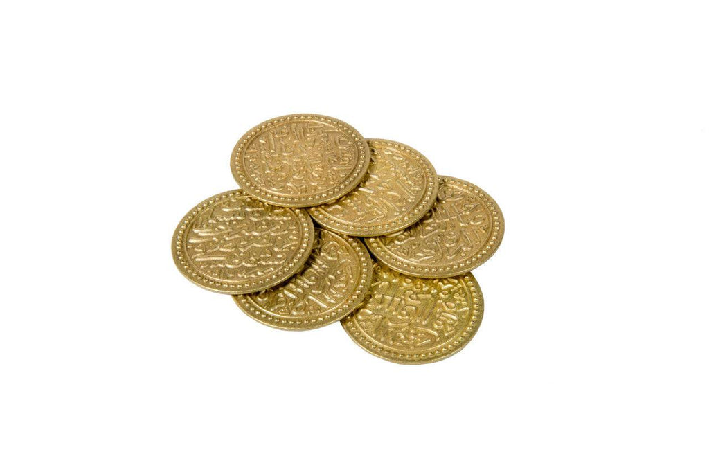 Persian & Asia Minor Themed Gaming Coins - Jumbo 35mm (6-Pack) - 