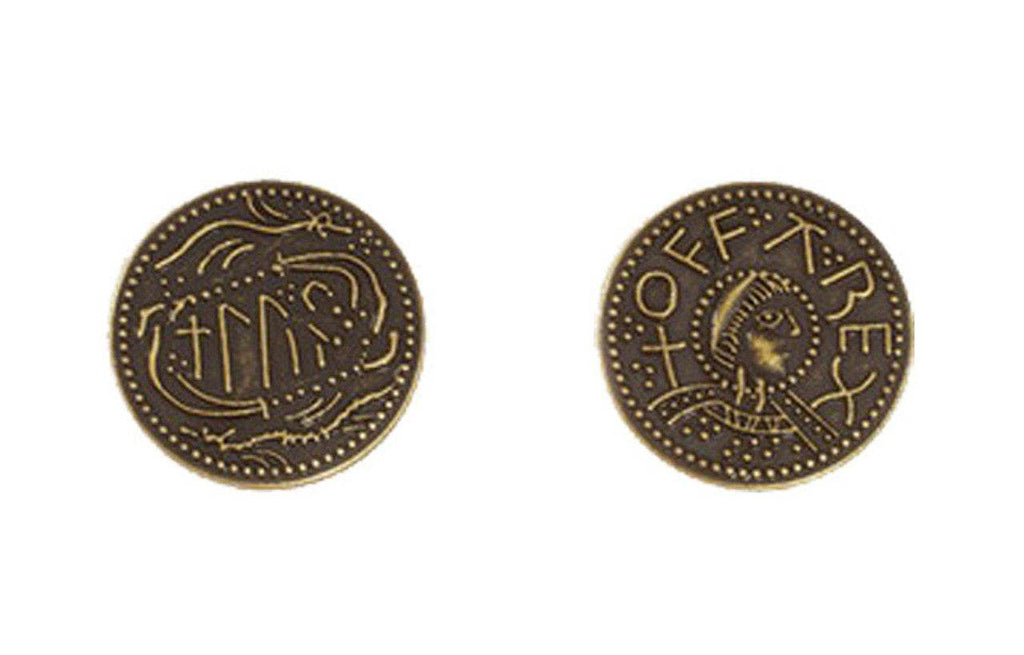 Anglo-Saxon Themed Gaming Coins - Medium 25mm (12-Pack) - 