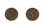 Anglo-Saxon Themed Gaming Coins - Medium 25mm (12-Pack) - 