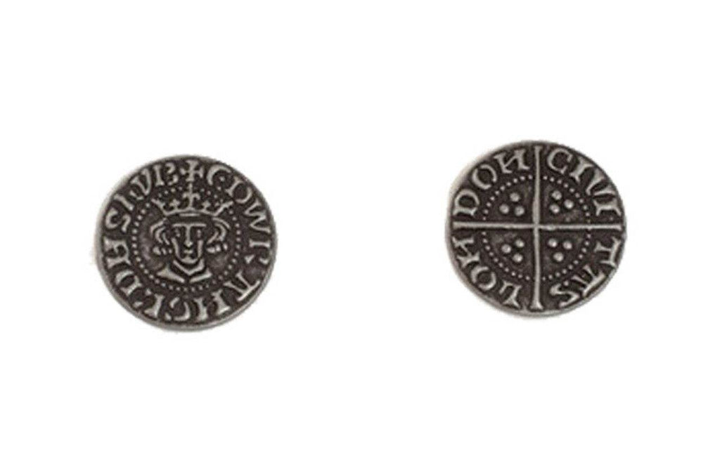 Early English Kings Themed Gaming Coins - Small 20mm (15-Pack) - 