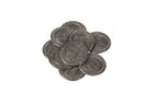 Early English Kings Themed Gaming Coins - Large 30mm (9-Pack) - 