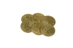 Early English Kings Themed Gaming Coins - Jumbo 35mm (6-Pack) - 