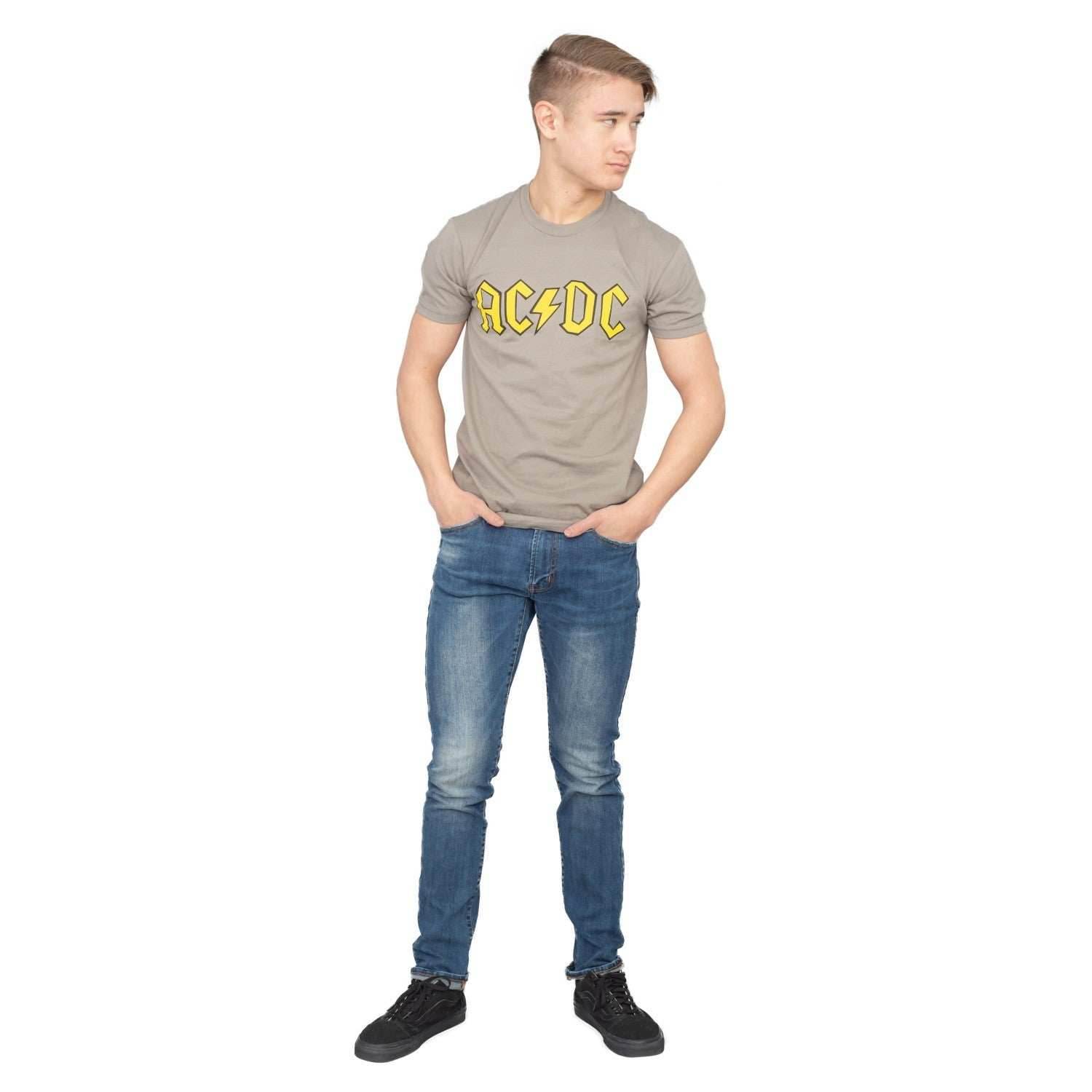 AC/DC T Shirt Featured on 1990s MTV Cartoon Series - S