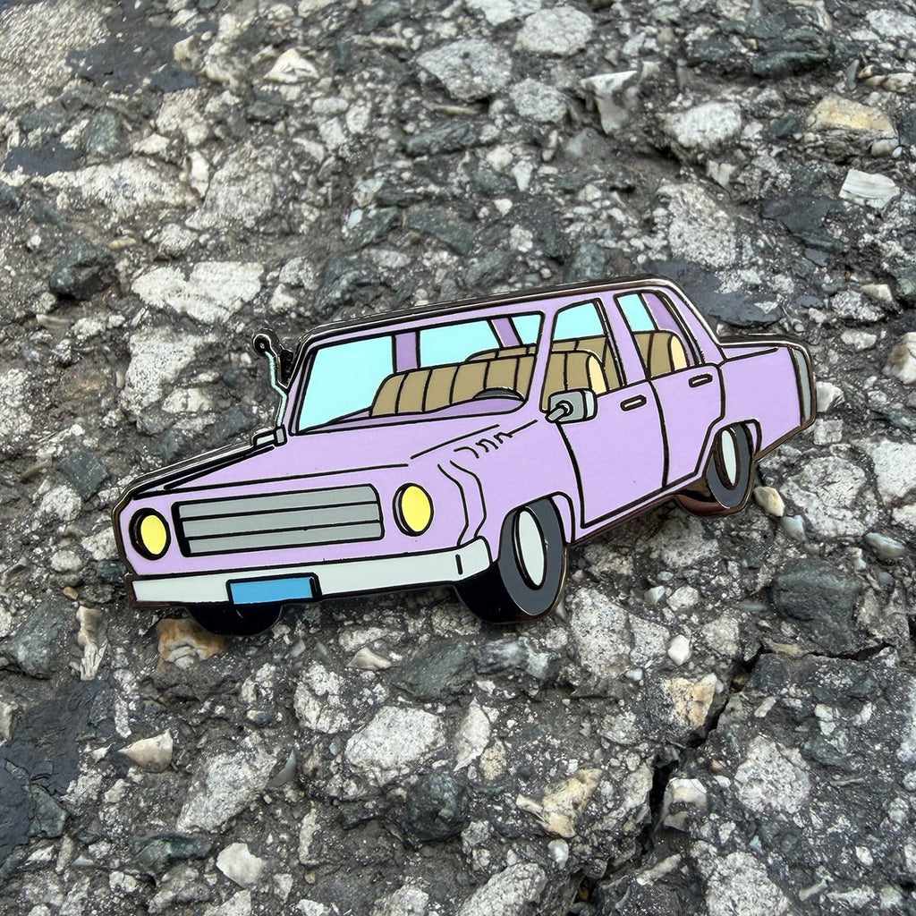 Cartoon Classics Springfield Dad 2" Hard Enamel Pin