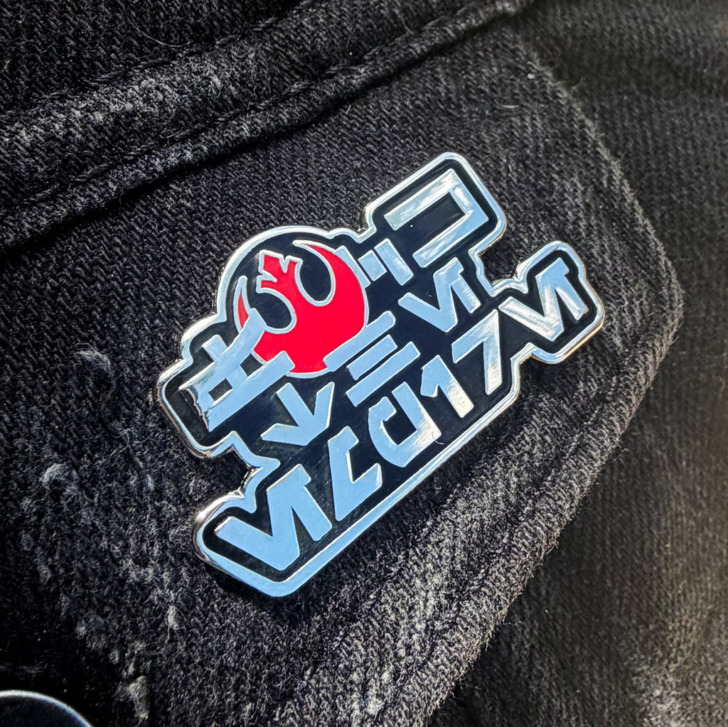Eff the Empire 1.5" Hard Enamel Pin