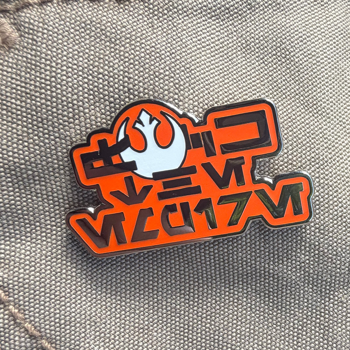 Eff the Empire 1.5" Hard Enamel Pin