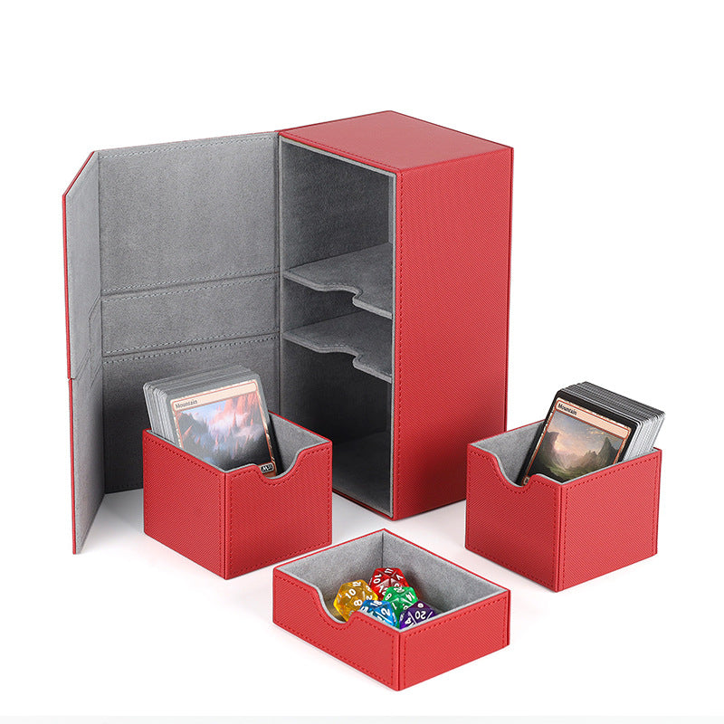Leather Planet Card Wanzhi Card Multifunctional Game Peripheral Card Collection Box Game Card Box