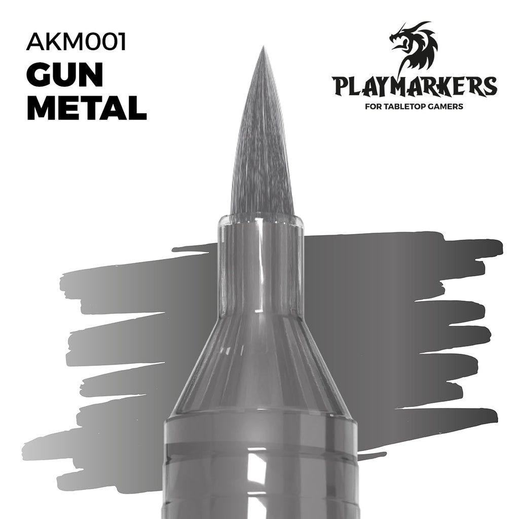 AK Interactive Markers: Playmarkers - Gun Metal