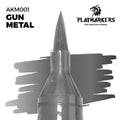 AK Interactive Markers: Playmarkers - Gun Metal