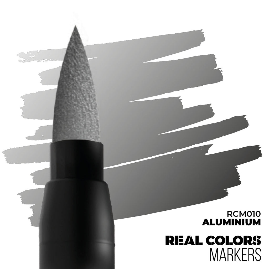 AK Interactive Markers: Real Colors Markers - Aluminum