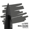 AK Interactive Markers: Real Colors Markers - Gun Metal