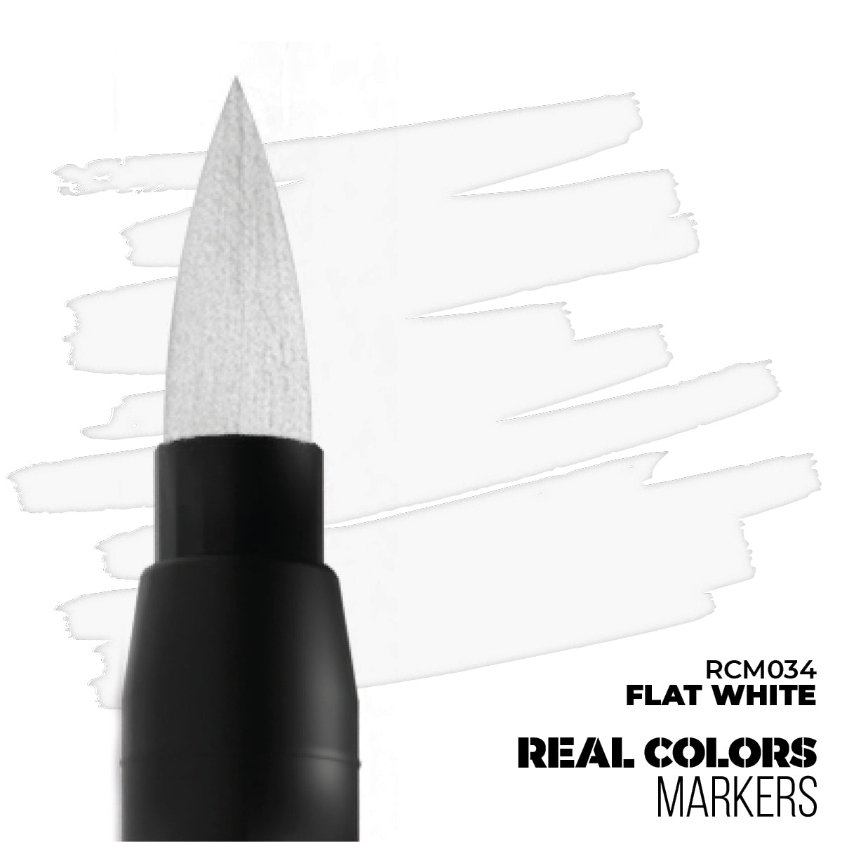 AK Interactive Markers: Real Colors Markers - Flat White