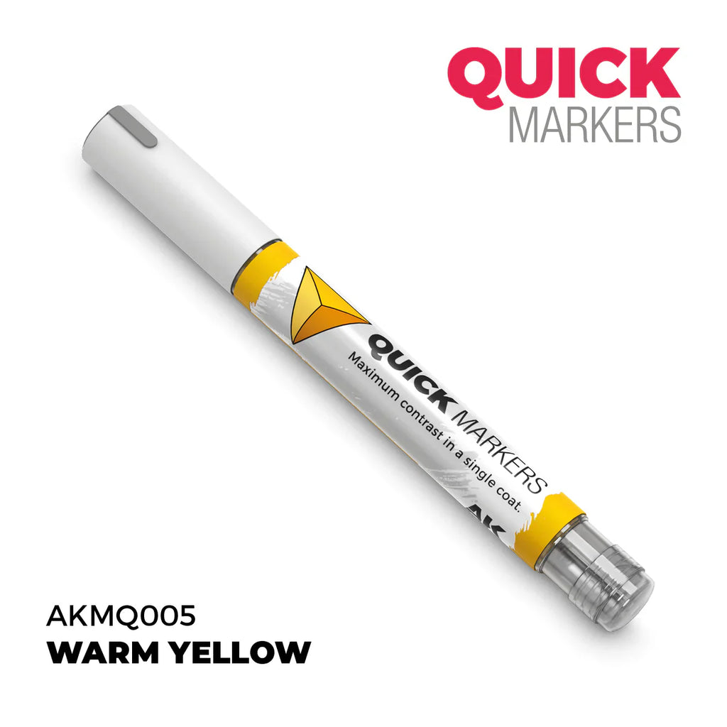 AK Interactive Markers: Quick Markers - Warm Yellow