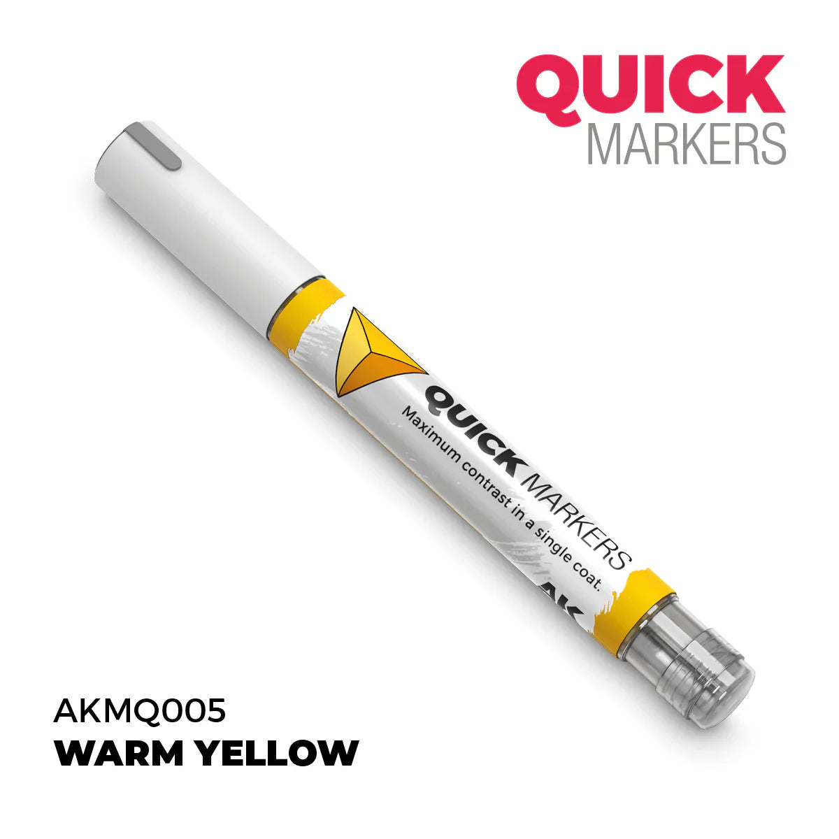 AK Interactive Markers: Quick Markers - Warm Yellow