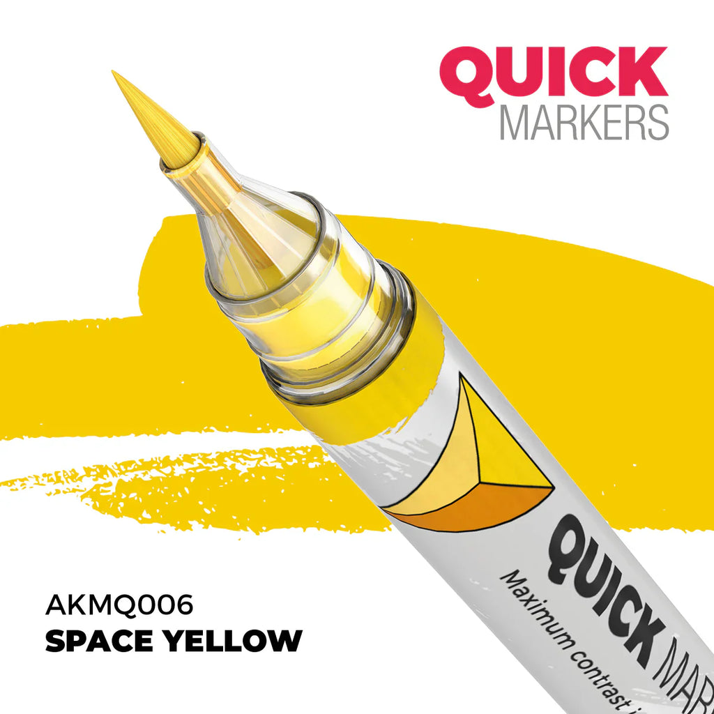 AK Interactive Markers: Quick Markers - Space Yellow