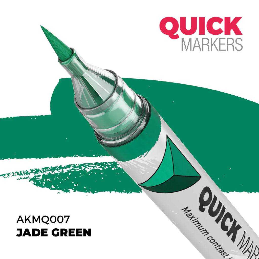 AK Interactive Markers: Quick Markers - Jade Green