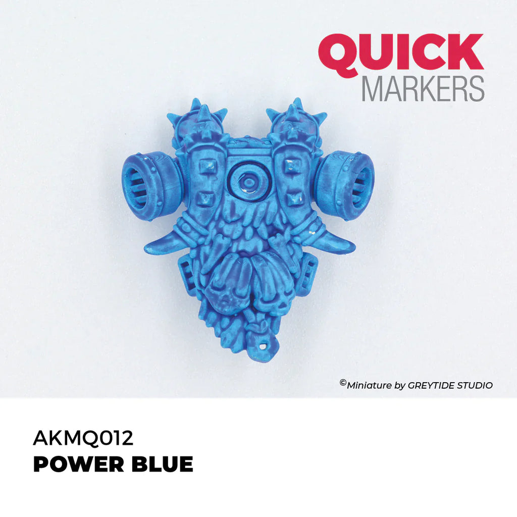 AK Interactive Markers: Quick Markers - Power Blue