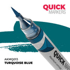 AK Interactive Markers: Quick Markers - Turquoise Blue