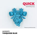 AK Interactive Markers: Quick Markers - Turquoise Blue