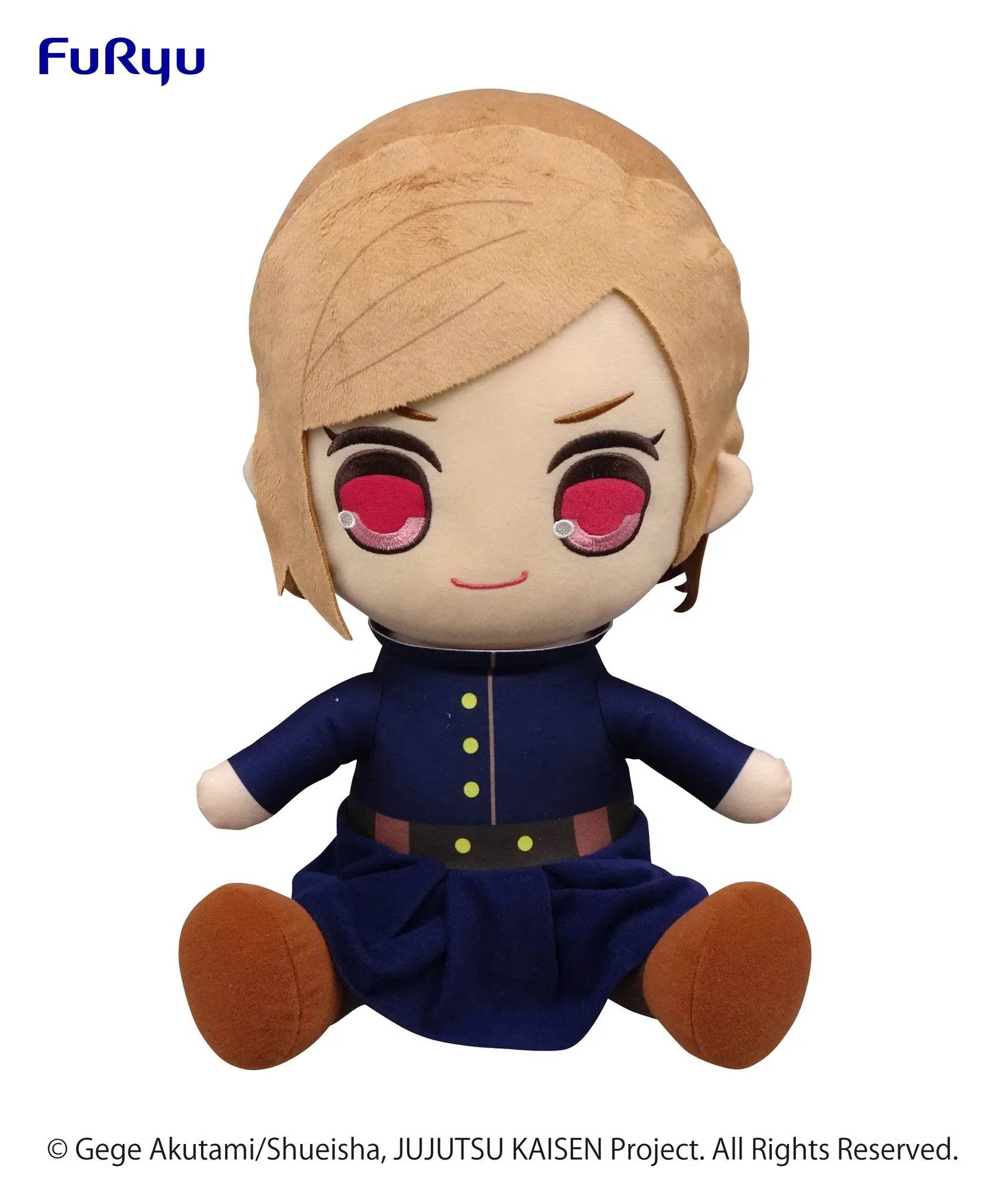 Jujutsu Kaisen Kyurumaru Super Big Plush Toy - Nobara Kugisaki - 