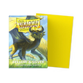 Dragon Shield: Yellow & Silver - Matte Dual Sleeves