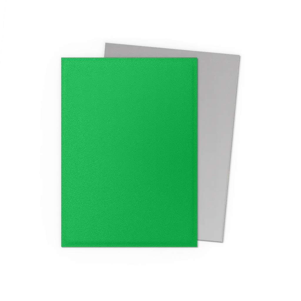 Dragon Shield: Apple Green & Silver - Matte Dual Sleeves