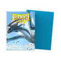 Dragon Shield: Sky Blue & Silver - Matte Dual Sleeves