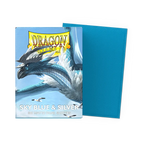 Dragon Shield: Sky Blue & Silver - Matte Dual Sleeves