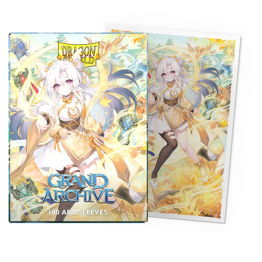 Grand Archive - Guo Jia, Heaven’s Favored - Matte Art Sleeves - Standard Size