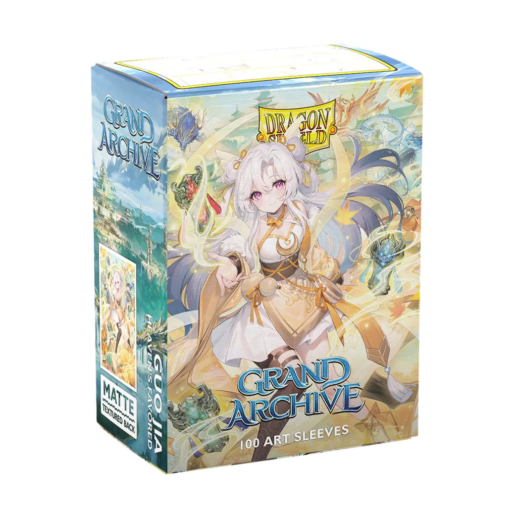 Grand Archive - Guo Jia, Heaven’s Favored - Matte Art Sleeves - Standard Size
