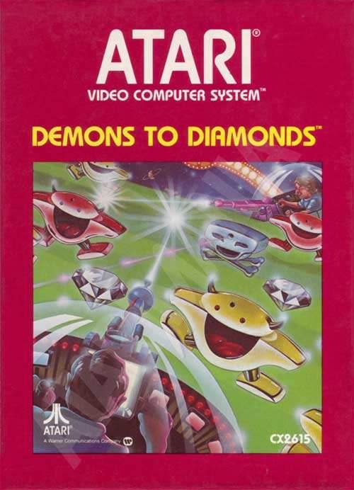 Demons To Diamonds (Atari 2600) - Game Manual Only