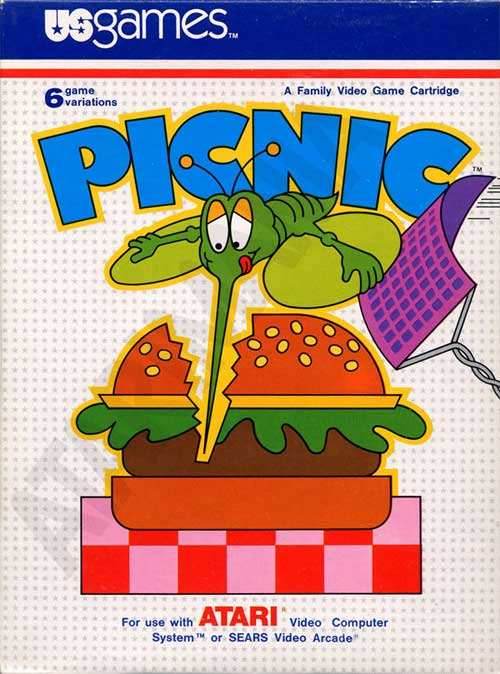 Picnic (Atari 2600) - Game Only