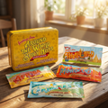 Around the World Spicy Nuts Sampler Tin – A Global Culinary Travel Adventure