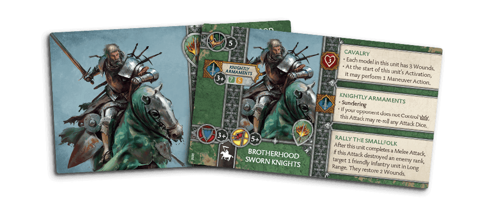 A Song of Ice & Fire: Brotherhood Without Banners Sworn Knights - 