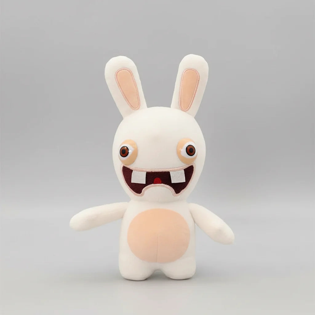 Kawaii Crazy Scream Rabbit Plush Toy – Funny Creative Stuffed Animal Doll (30–80cm, 2 Styles)
