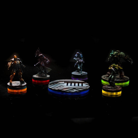 Status Discs - 25mm / Red