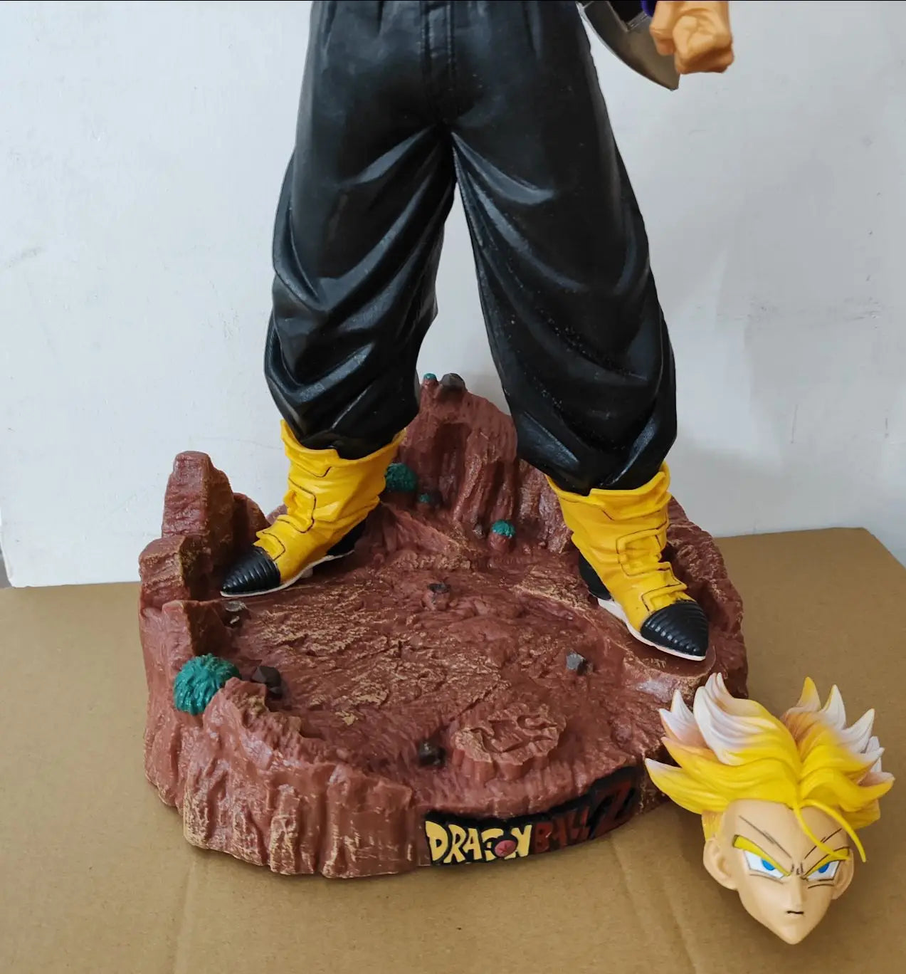 Dragon Ball Z Trunks Action Figure – Super Saiyan with Z Sword Statue (50 CM)
