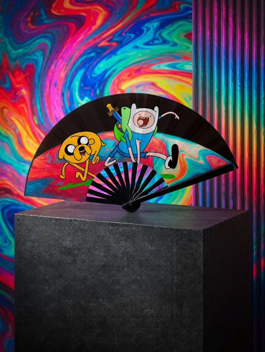 Adventure Times - Hand Fan