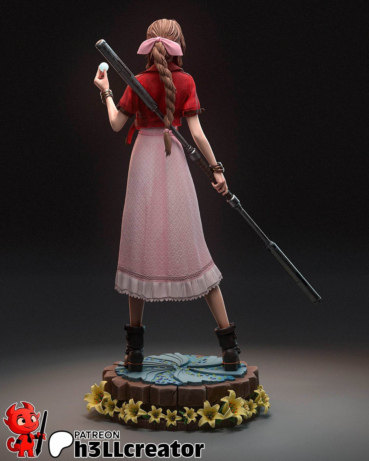 Aerith - Final Fantasy VII - 1:12 scale, Bust - 1:8